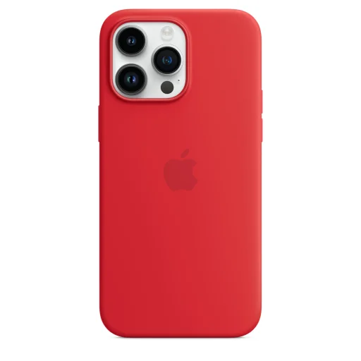 iPhone 14 Pro Max szilikontok (PRODUCT)RED (MPTR3ZM/A) Apple gyári MagSafe-rögzítésű - 2