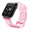 Apple Watch 4/5/6/7/8/SE/Ultra (42/44/45/49mm) Strap Light Silicone óraszíj piros thumbnail