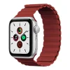 Apple Watch 4/5/6/7/8/SE (38/40/41mm) Kingxbar mágneses óraszíj piros thumbnail