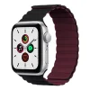 Apple Watch 4/5/6/7/8/SE (38/40/41mm) Kingxbar mágneses óraszíj burgundy thumbnail