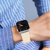 Apple Watch 4/5/6/7/8/SE (38/40/41mm) Dux Ducis mágneses óraszíj bézs thumbnail