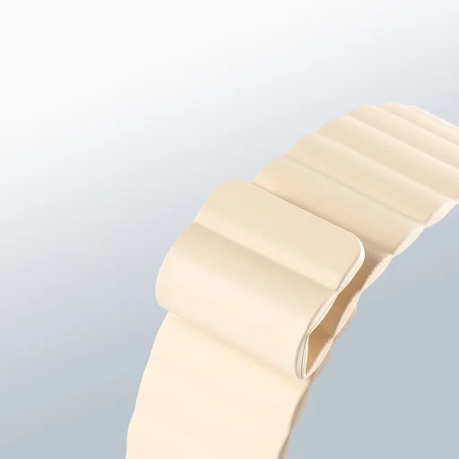 Apple Watch 4/5/6/7/8/SE (38/40/41mm) Dux Ducis mágneses óraszíj bézs - 10