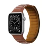 Apple Watch 4/5/6/7/8/SE/Ultra (42/44/45/49mm) Mágneses óraszíj barna thumbnail