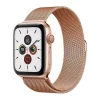 Apple Watch 7/8 45mm rozsdamentes acél mágneses óraszíj rose gold thumbnail