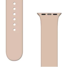 Apple Watch 4/5/6/7/8/SE/Ultra (42/44/45/49mm) Silicone APS óraszíj homok színű