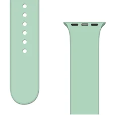 Apple Watch 4/5/6/7/8/SE/Ultra (42/44/45/49mm) Silicone APS óraszíj világos zöld