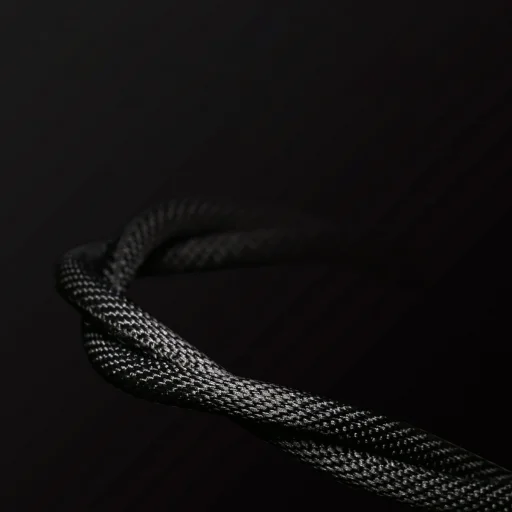 Baseus Yiven M30 sztereó AUX audiokábel 3.5mm mini jack 1.5m ezüst-fekete (CAM30-CS1) - 6