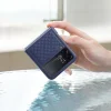 Samsung Galaxy Z Flip 3 Dux Ducis Venice Leather bőr tok piros thumbnail