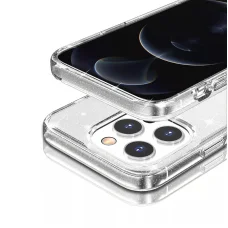 Xiaomi Redmi 12C/11A Crystal Glitter Tok ezüst