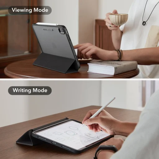 iPad 10.9 2022 ESR Ascend Hybrid tok fekete - 5