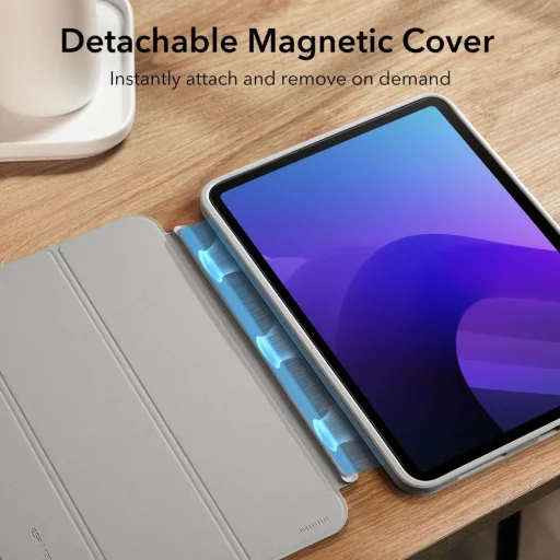 iPad 10.9 2022 / iPad 11 2025 ESR Ascend Hybrid tok szürke - 7