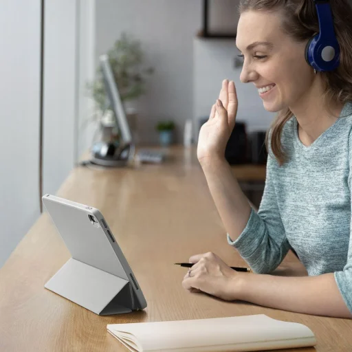 iPad 10.9 2022 ESR Rebound Pencil tok szürke - 7