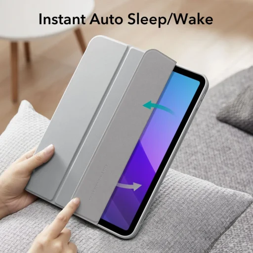 iPad 10.9 2022 ESR Rebound Pencil tok szürke - 8