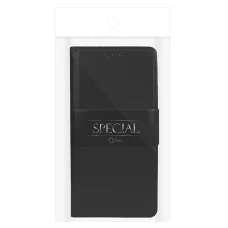 iPhone 14 Plus Book Special bőr fliptok fekete