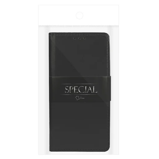 iPhone 14 Plus Book Special bőr fliptok fekete - 1
