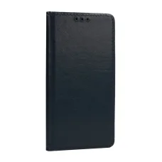 Kožené flip puzdro Samsung Galaxy S23 Ultra Book Special námornícka modrá