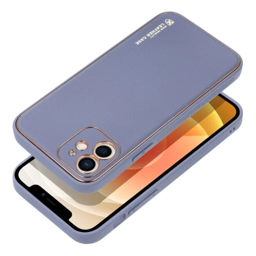 iPhone 14 Plus Forcell Leather tok kék - 3