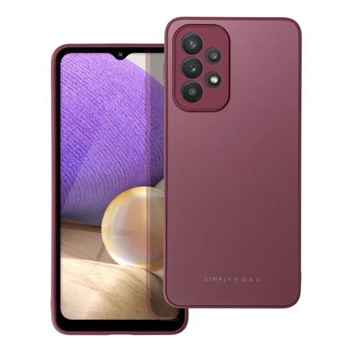 Samsung Galaxy A33 5G Roar Matt Glass tok bordó - 1