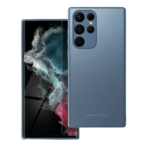 Samsung Galaxy S22 Ultra Roar Matt Glass tok kék - 1