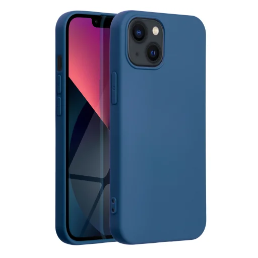 iPhone 14 Plus Szilikon Lite tok kék - 4