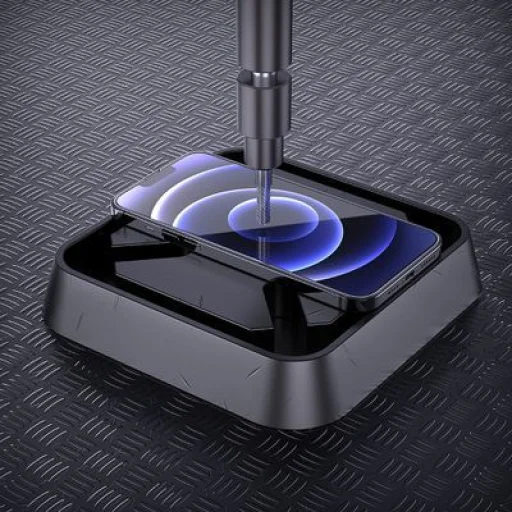 iPhone 13 Pro Max HOCO Silk HD 10x KIjelzővédő üvegfólia multipack - 3