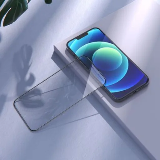 iPhone 13 Pro Max HOCO Silk HD 10x KIjelzővédő üvegfólia multipack - 4