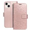 iPhone 14 Plus Forcell MEZZO mandala mintás fliptok rose gold - 3