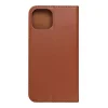 iPhone 14 Pro Forcell Smart Pro bőr fliptok barna thumbnail