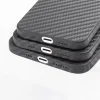 iPhone 14 Pro MagSafe-kompatibilis karbon mintás TPU tok fekete színben Alphajack - 5