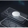 iPhone 14 Pro MagSafe-kompatibilis karbon mintás TPU tok fekete színben Alphajack