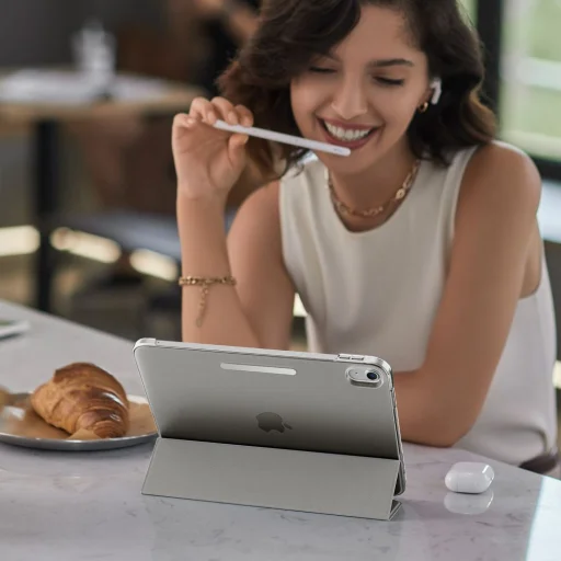 iPad 10.9 2022 ESR Ascend Trifold tok szürke - 7