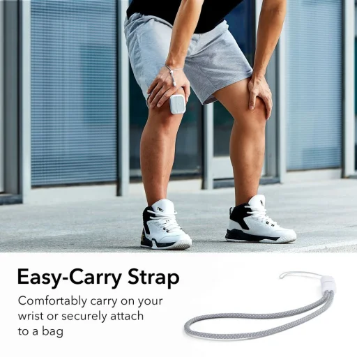 Airpods Pro 1/2 ESR Orbit Halolock MagSafe kompatibilis tok fehér - 5