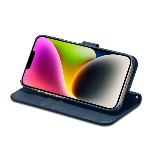 iPhone 14 Spigen Wallet S fliptok kék - 3