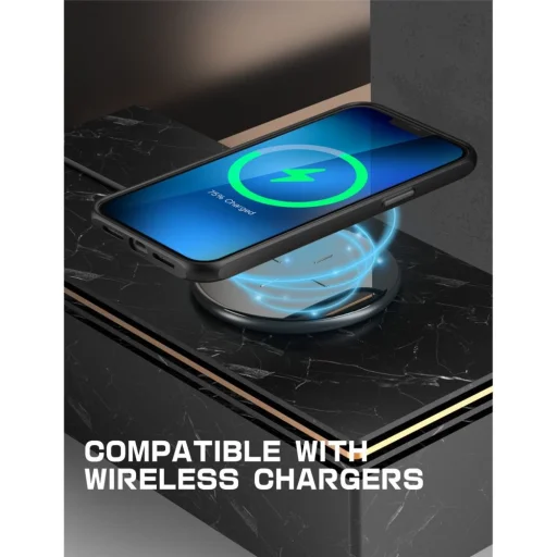  iPhone 14 Plus Fekete Supcase UB Mag MagSafe kompatibilis tok - 7