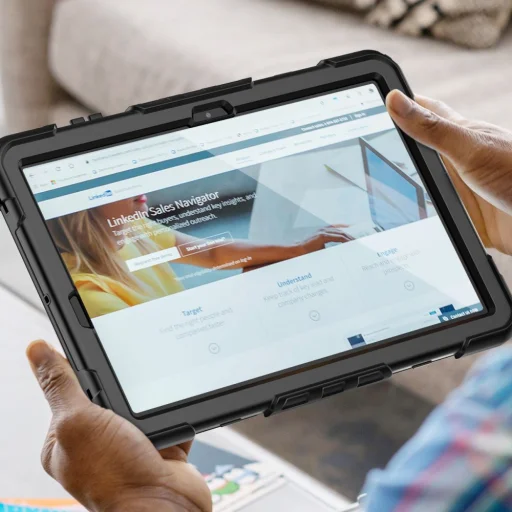 Samsung Galaxy S7+ Plus/S8+ Plus/S7 FE 12.4 Tech-Protect Solid360 tok fekete - 8