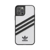 iPhone 12 Pro Adidas Originals Molded PU tok fekete/fehér thumbnail