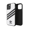 iPhone 12 Pro Adidas Originals Molded PU tok fekete/fehér thumbnail