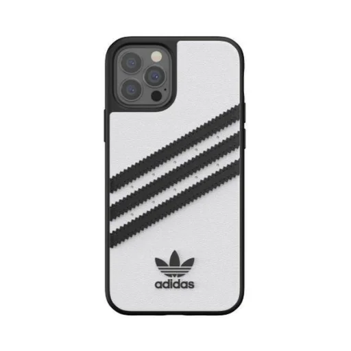 iPhone 12 Pro Adidas Originals Molded PU tok fekete/fehér - 4