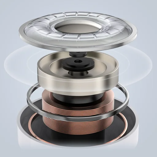 Acefast T6 Bluetooth vezeték nélküli fülhallgató vízálló TWS szürke - 4