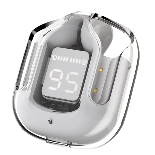 Acefast T6 Bluetooth vezeték nélküli fülhallgató vízálló TWS szürke - 6