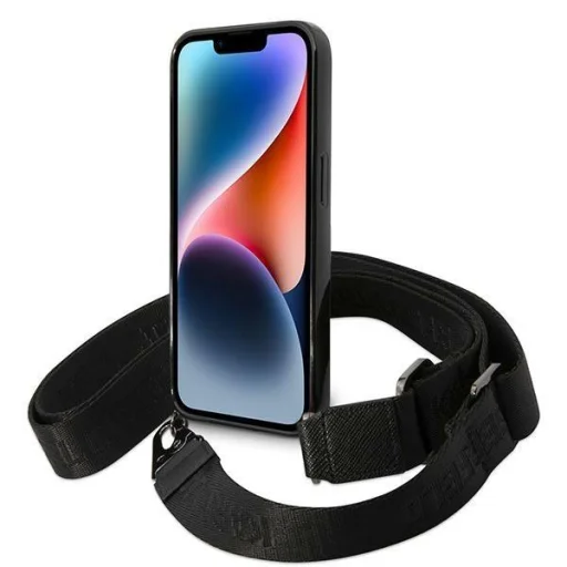 iPhone 14 Pro Max Karl Lagerfeld KLHCP14XSTSTP Color Stripes Strap tok rózsaszín - 5