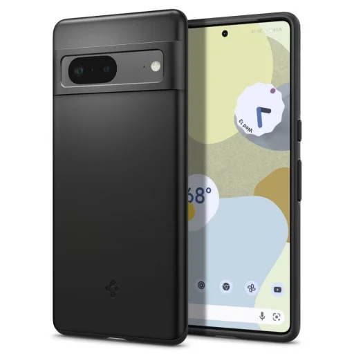 Google Pixel 7 Spigen Thin Fit ultravékony tok fekete - 1