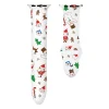 Apple Watch 4/5/6/7/8/SE/Ultra (42/44/45/49mm) karácsonyi mintás óraszíj Alphajack (XMAS-2) thumbnail