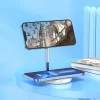 HOCO CW40 asztali tartó vezeték nélküli töltéssel, Magsafe 3 az 1-ben fekete töltőállomás thumbnail