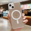 iPhone 14 Pro MagSafe-kompatibilis glitter tok arany Alphajack thumbnail