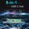 8 az 1-ben többfunkciós HUB USB Type C thumbnail