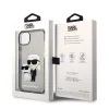 iPhone 14 Plus Karl Lagerfeld IML Glitter Karl és Choupette NFT tok fekete (KLHCP14MHNKCTGK) thumbnail