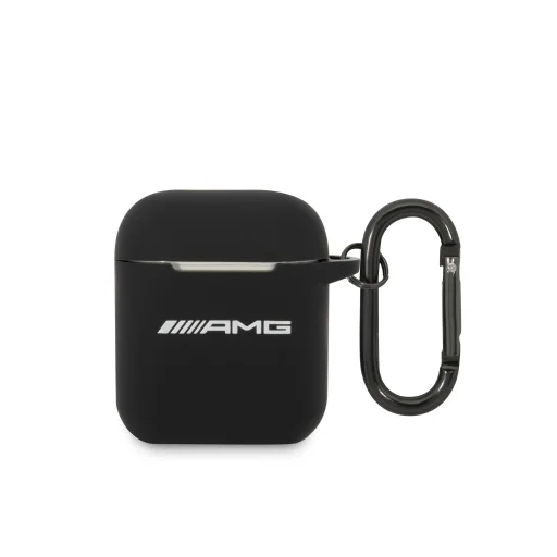  Airpods 1/2 AMG Liquid Silicone tok fekete - 1