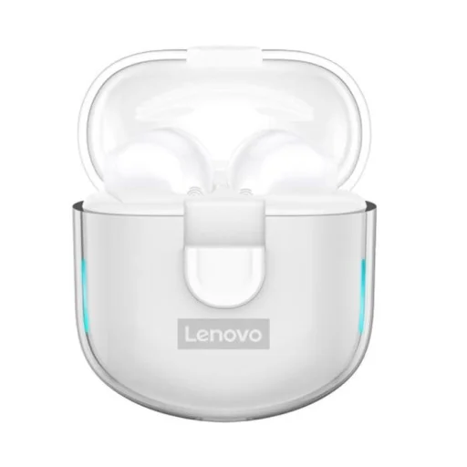 Lenovo LP12 vezeték nélküli Bluetooth fülhallgató fehér - 1