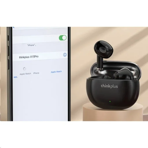 Lenovo X15 Pro vezeték nélküli Bluetooth fülhallgató fekete - 3